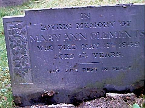 picture of gravestone