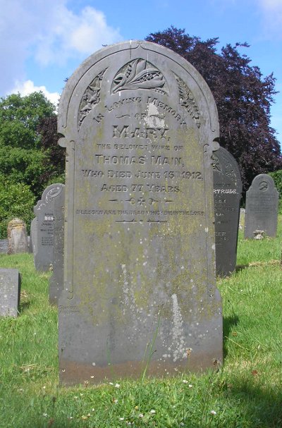 picture of gravestone