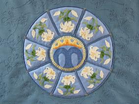 detail of Altar Frontal in The Lady Chapel