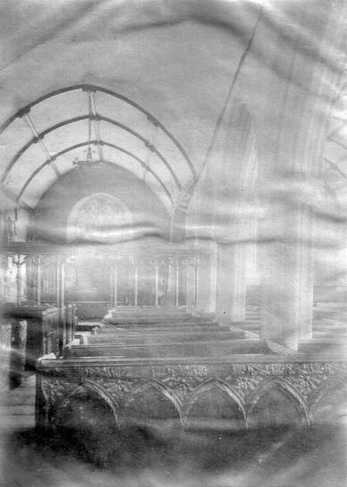 Interior looking East